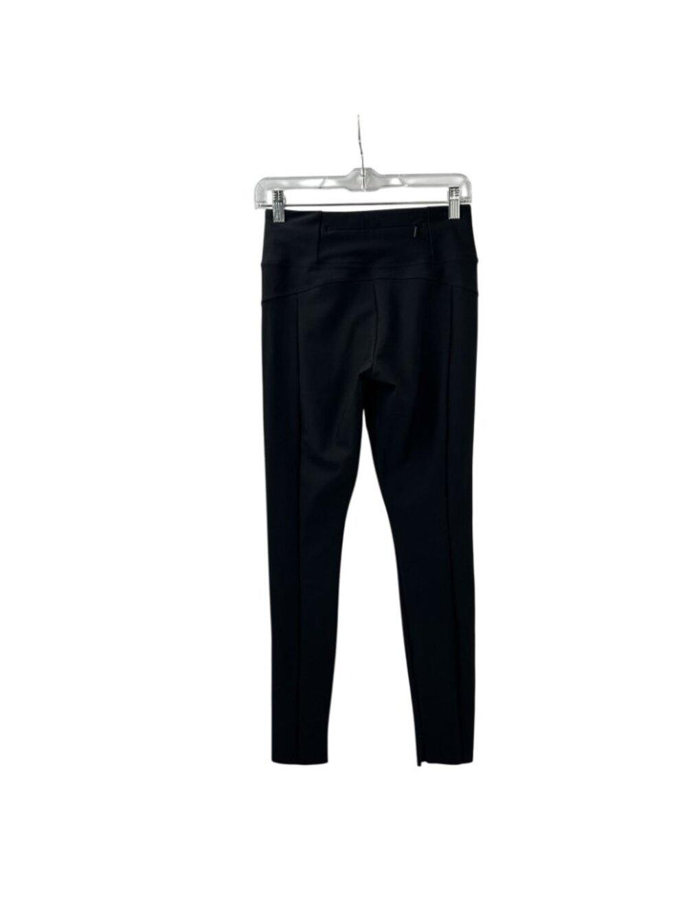Athleta Stellar Tight Black High Rise Cropped Crop Trouser Pants XS Commute - Picture 3 of 15